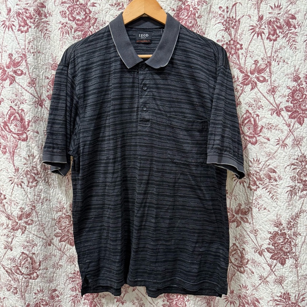 IZOD Golf Cotton Cool FX Polo Shirt Men’s Large